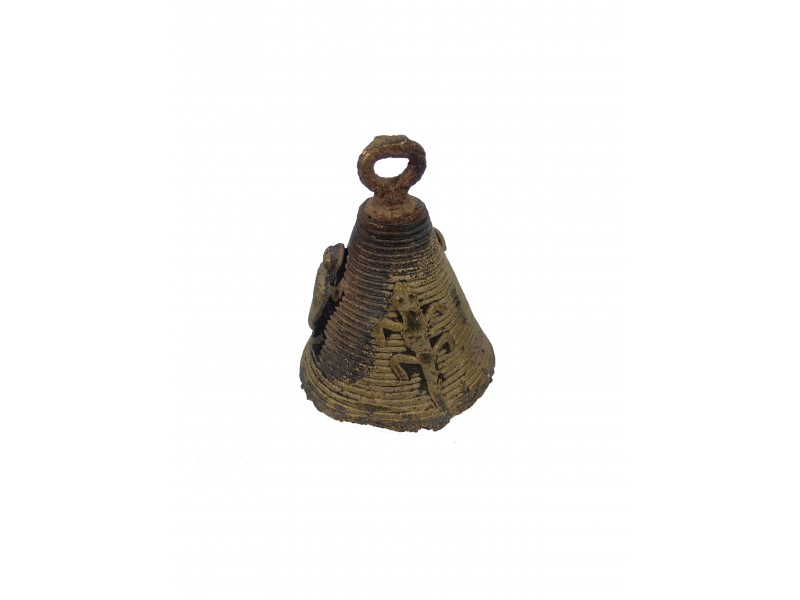 Dogonský bronzový zvoneček