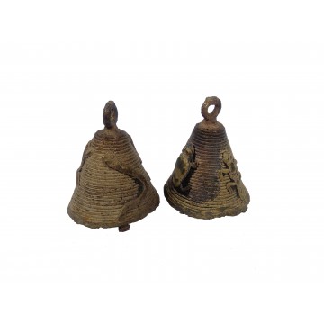 Dogonský bronzový zvoneček