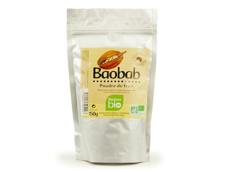 Bezlepkový prášek baobab-bio