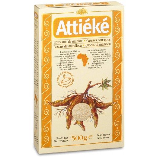 Attiéké – kuskus z manioku (kasava), 500 g