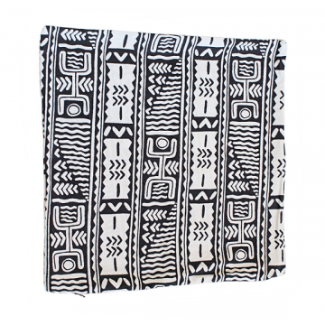 Povlak na polštář, bavlna, zapínání – zip, západní Afrika