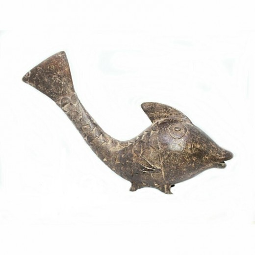 Bronzová soška - ryba