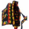 Stylová členitá taška z africké bavlněné látky