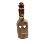 Maska Dogon - bílá opice