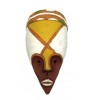 Africká pasová maska z pálené hlíny