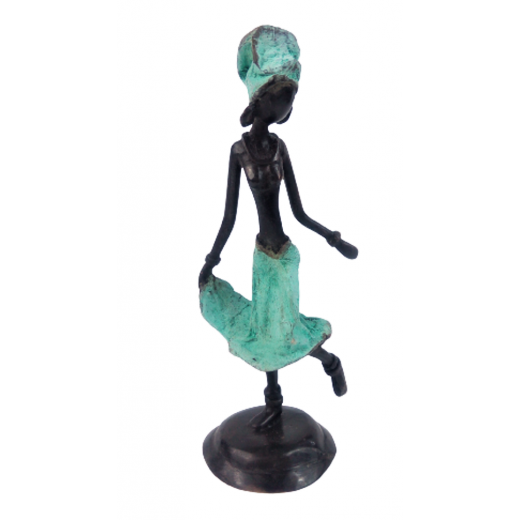 Bronzová soška - žena tančící