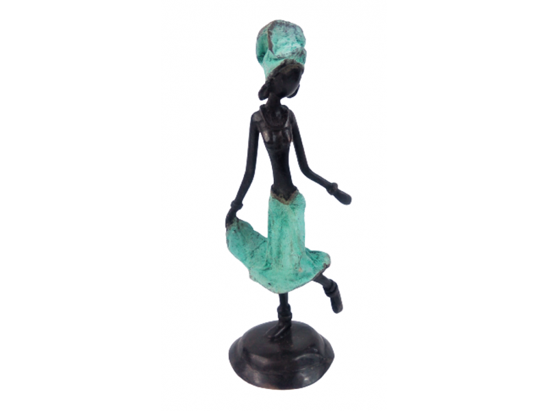 Bronzová soška - žena tančící