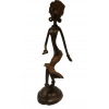 Africký bronz - žena tančící