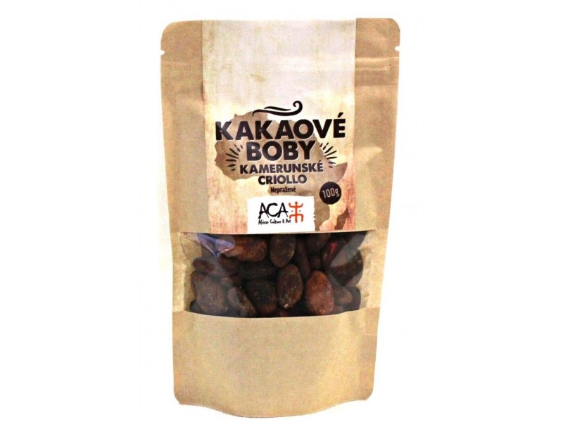 Pražené kakaové boby Criollo 100 g