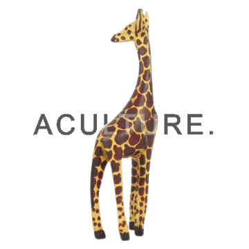 Dřevěná soška - žirafa