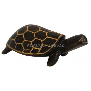 Africká dřevěná soška želva