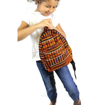Dětský batoh z africké látky