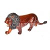 Africká dřevěná soška - lev