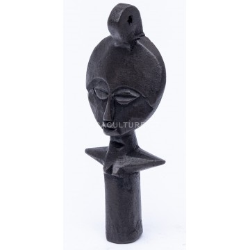 africká panenka plodnosti-amulet-dřevěný přívěsek