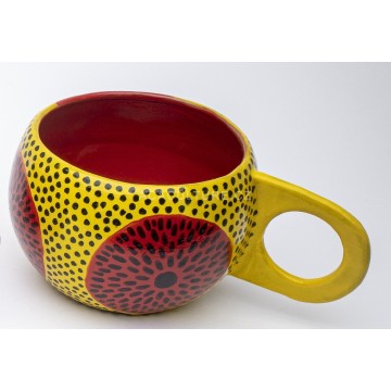 keramický-hrnek-Leporella-400ml-africký-dekor