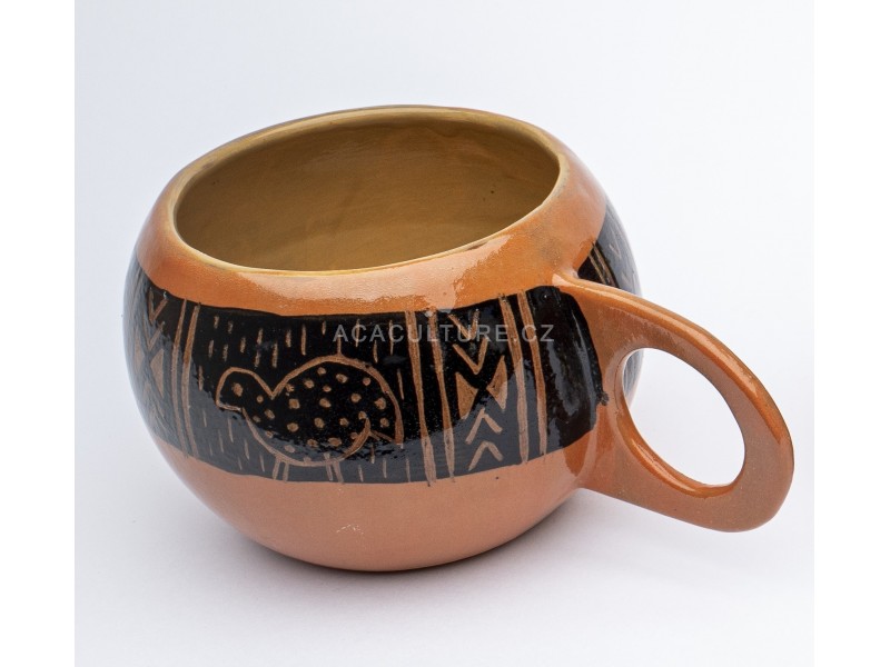 keramický-hrnek-Leporella-400ml-africký-dekor