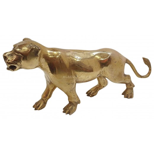 Bronzová soška - šelma, gepard