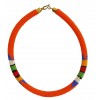 Masajský náhrdelník-náhredlník masai-náhrdelník z rokajlu-africké šperky