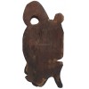 Africká dřevěná maska-dřevěná závěsná dekorace