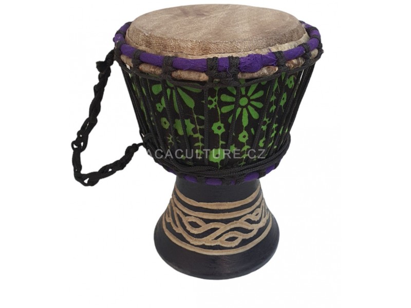 Dětský bubínek-bubínek pro děti-africký buben-djembe-africký hudební nástroj-africké umění