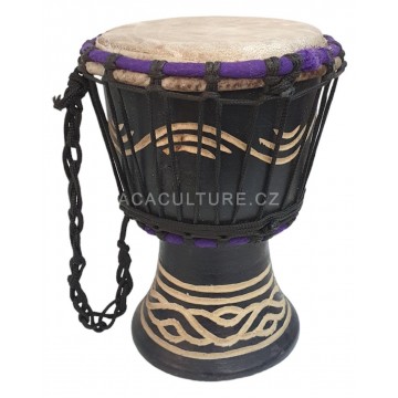 Dětský bubínek-bubínek pro děti-africký buben-djembe-africký hudební nástroj-africké umění