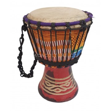 Dětský bubínek-bubínek pro děti-africký buben-djembe-africký hudební nástroj-africké umění