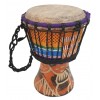 Dětský bubínek-bubínek pro děti-africký buben-djembe-africký hudební nástroj-africké umění
